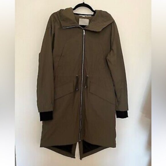 Soia & Kyo hooded utility Jacket/ chore coat Size Medium - Picture 1 of 8
